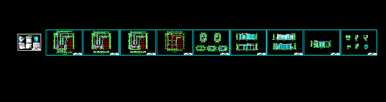 L687-小学三层办公楼设计-2958平米
