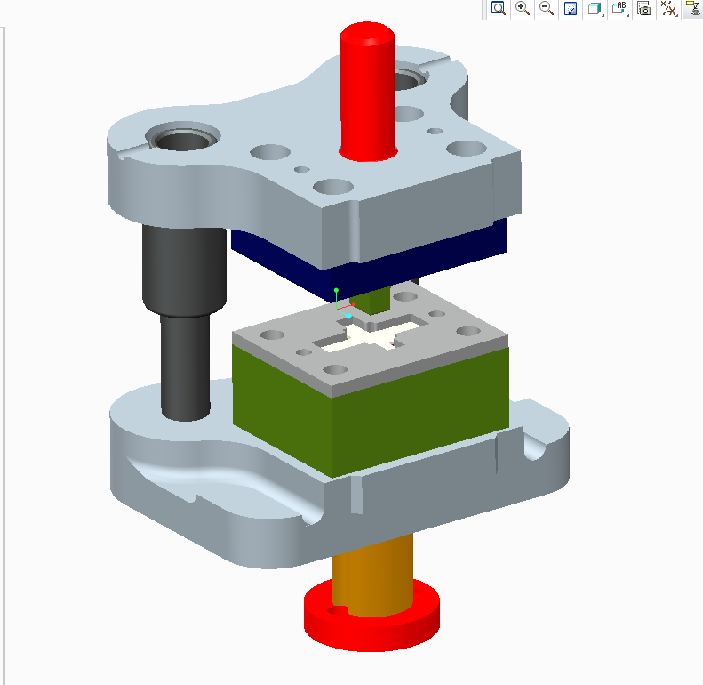 L766-感温片弯曲成形工艺及模具设计[含Proe三维图]