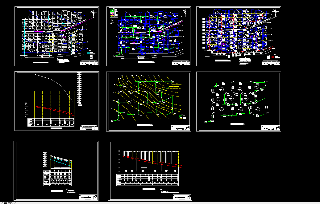 L1089城市水网管道系统课程设计-南方某小城镇给排水管网的扩大初步设计
