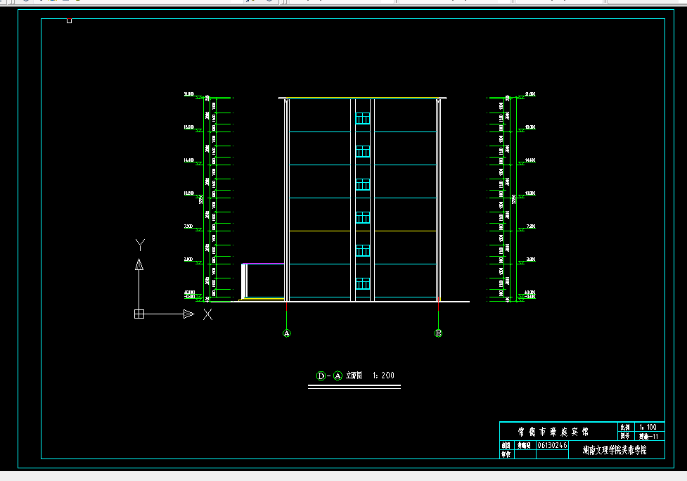 M282-常德市豪庭宾馆设计-含施工组织6层5000平米