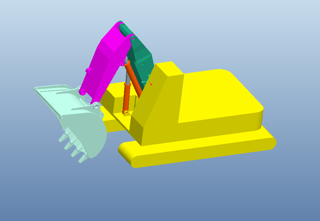 N114-液压挖掘机正铲工作装置设计[含三维图]