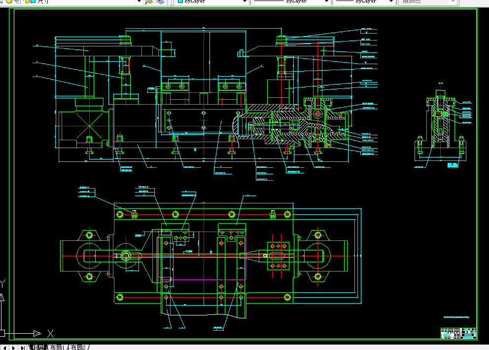 P068-4L22柴油机机体顶面精铣床设计
