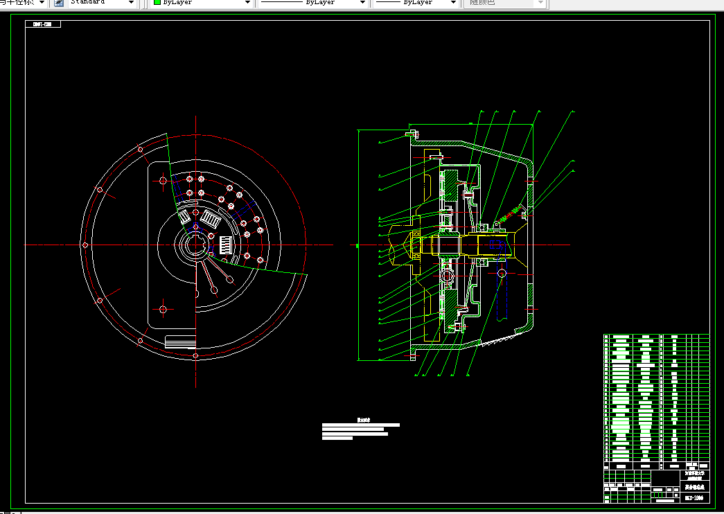 R287-NJ1062轻型货车离合器总成设计