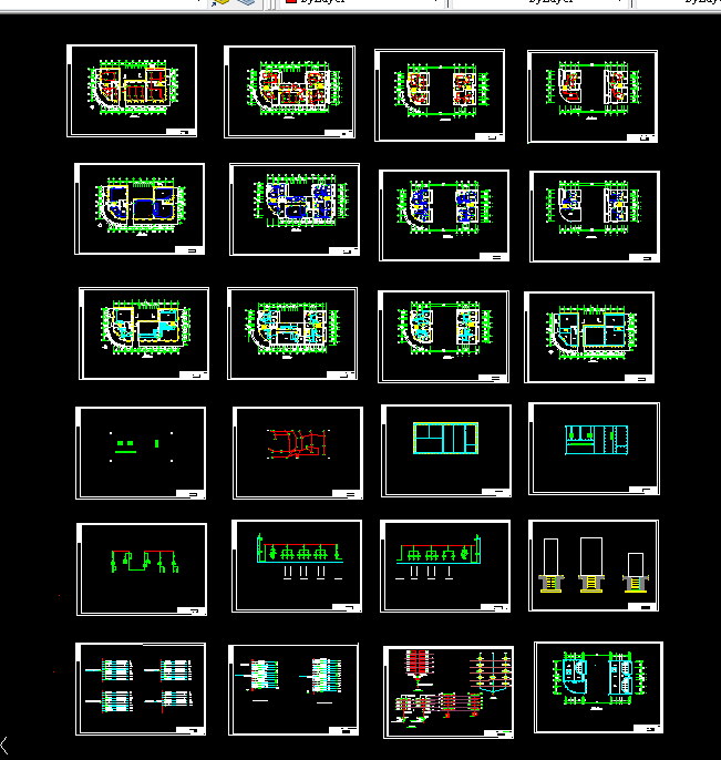 C736-齐林小区电气设计