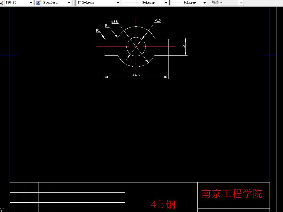 E164-垫圈落料冲孔复合模具设计-长44.6