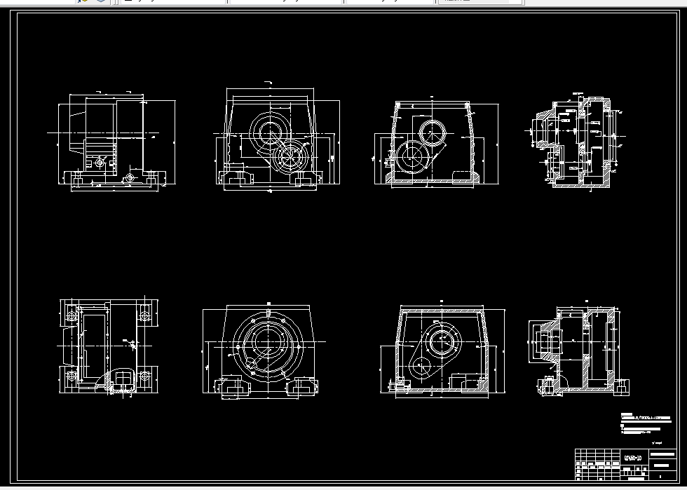 E595-减速电机箱体加工的组合机床总体设计及主轴箱设计