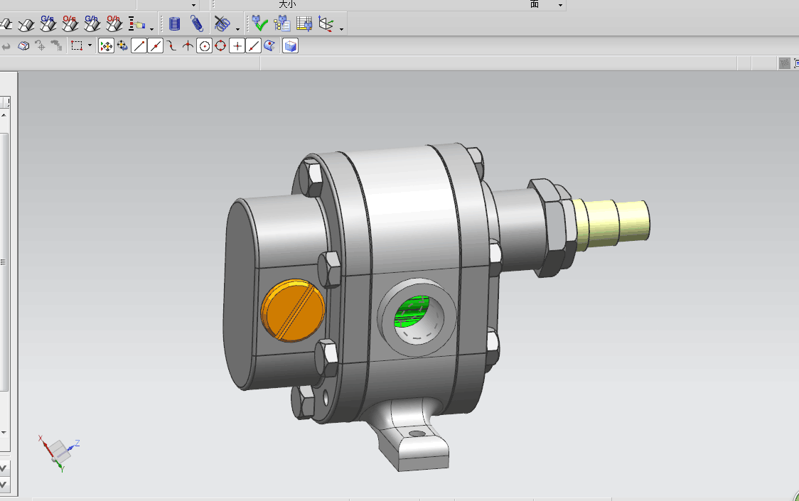 V002-齿轮泵的结构改进设计[含UG三维图]