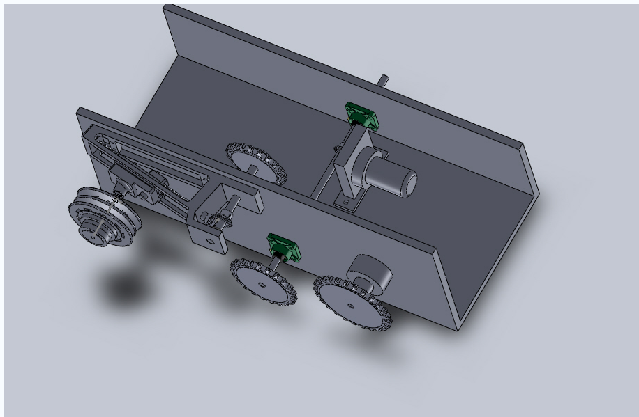 V006-三角带无极变速装置设计[含SW三维图]