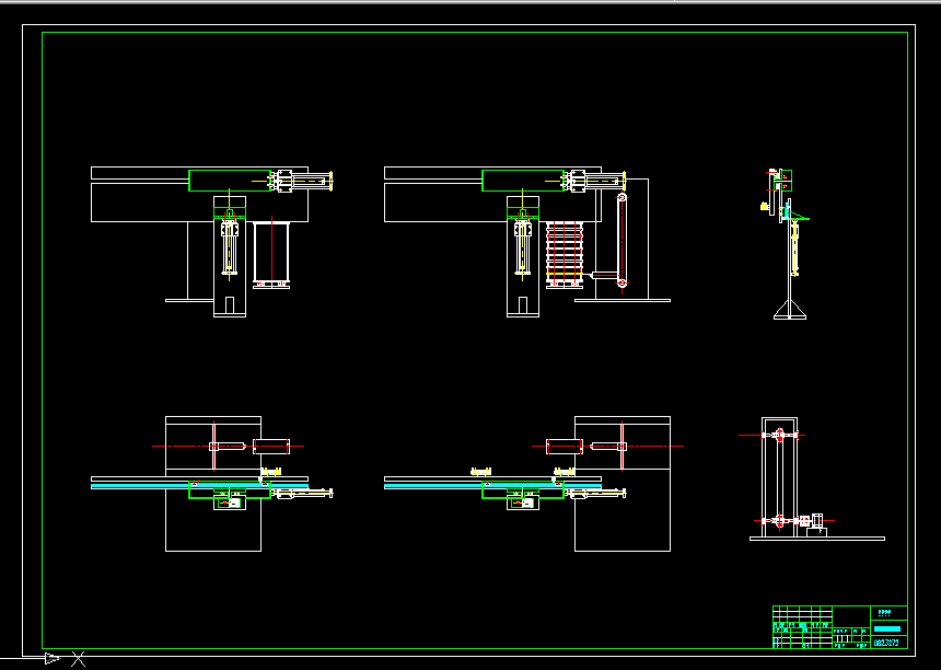 V035-自动排向机改造研究--石墨舟仓结构设计