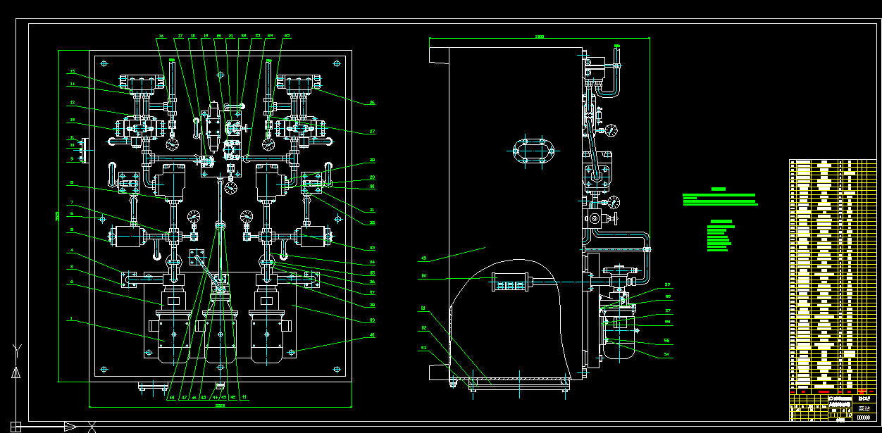 V306-2000×8000大型胶带制品平板硫化机液压系统设计