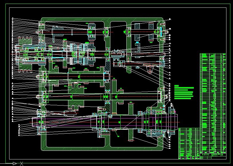 A955最大加工直径为400mm的普通车床的主轴箱部件设计【4kw 公比1.41 转速1600 35.5】