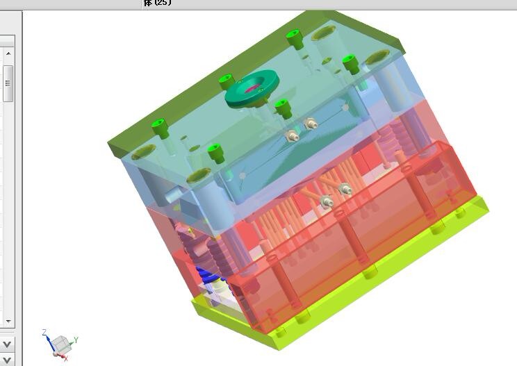 S918-方盒注塑模具设计[含UG三维图]