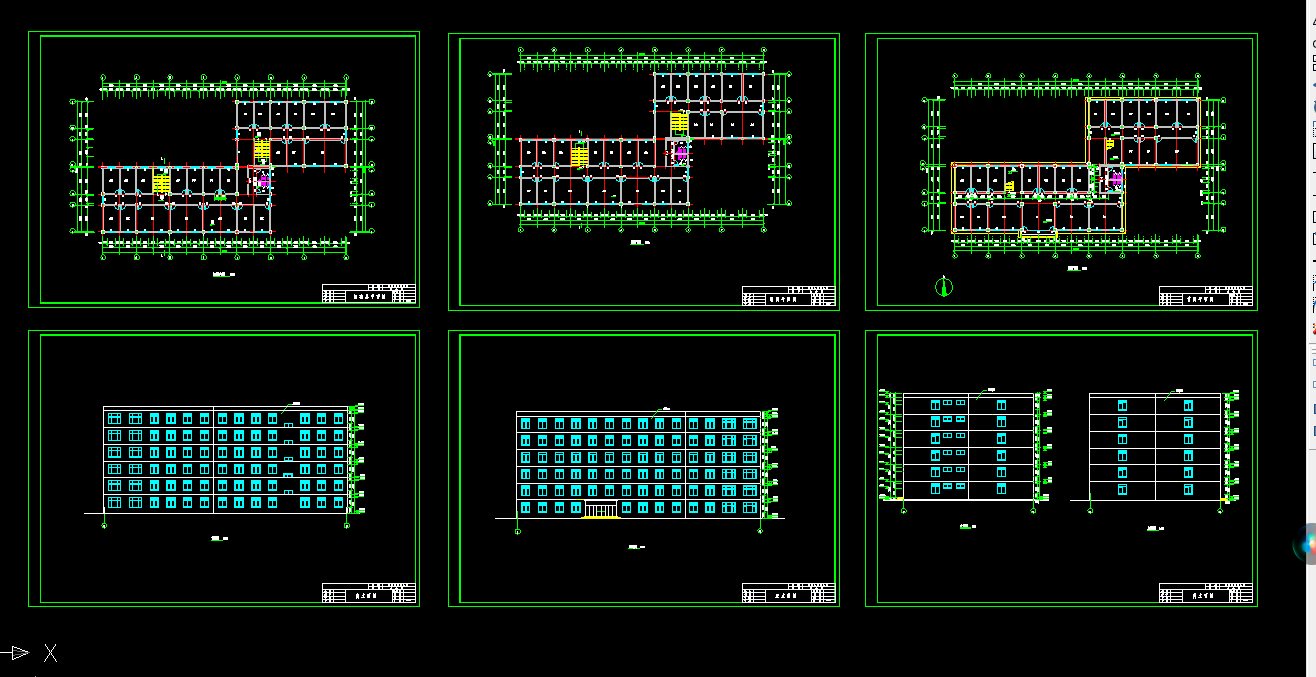 T014-唐山市某公司六层办公楼框架结构设计5000