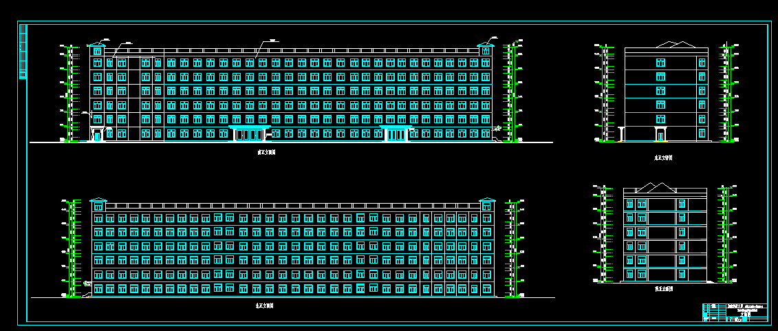 T016-湖南某大学六层综合实验楼设计【含施工组织】