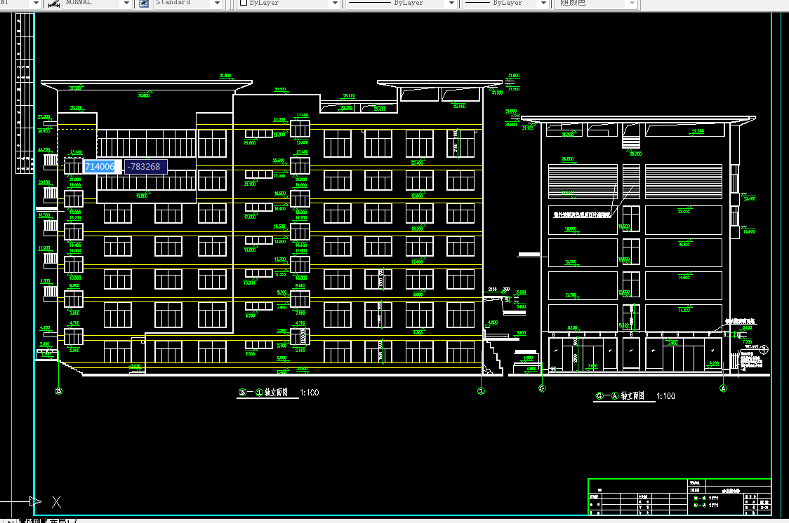 T060-某7层框架办公楼结构和施工组织设计6100平米