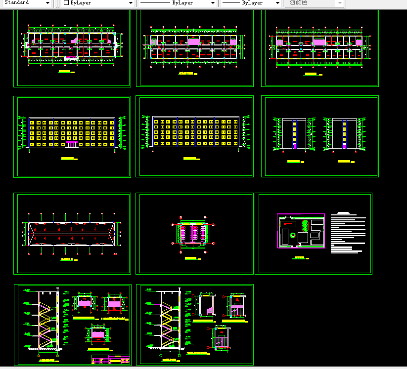 T061-唐山市某五层医院办公楼设计4000平米-含施工组织设计