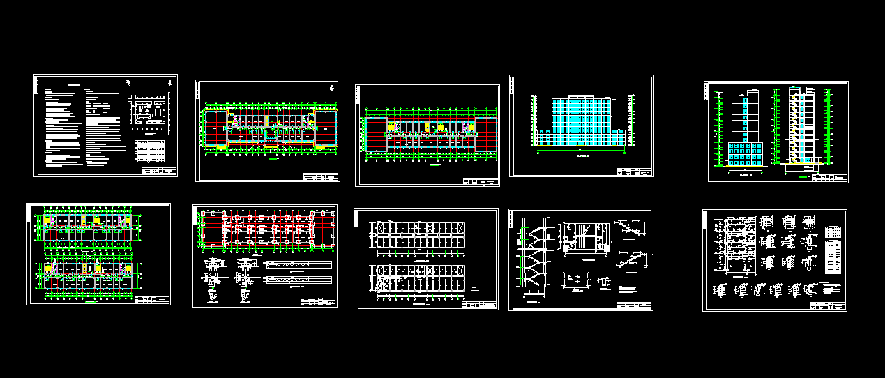 T063-沈阳市某12层综合办公楼设计