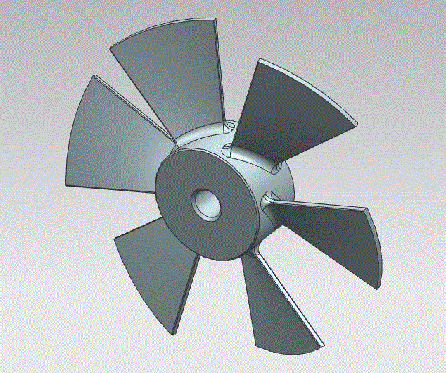 SC255-扇叶叶片参数化设计与数控编程UG三维