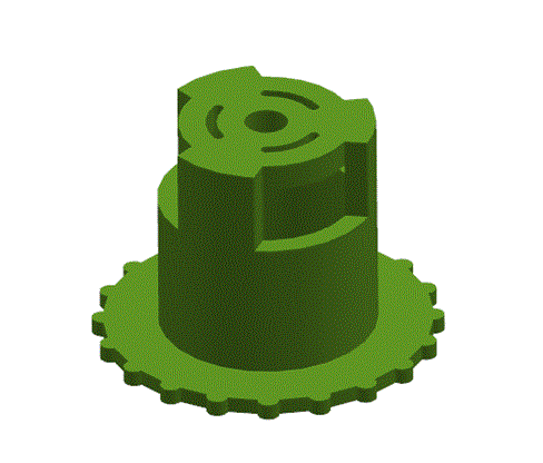 JJ1219-玩具齿盘注塑模具设计[含UG及Proe三维图]