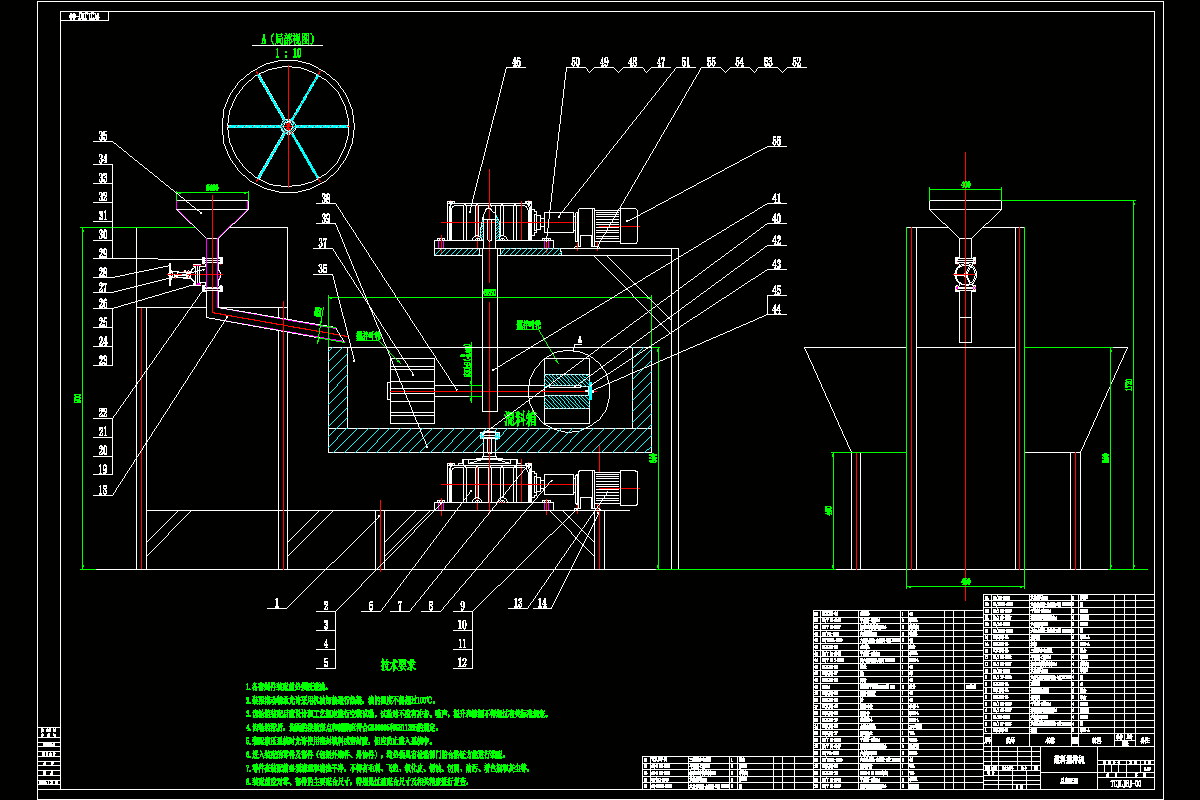 JJ2291-涂层浆料搅拌机设计