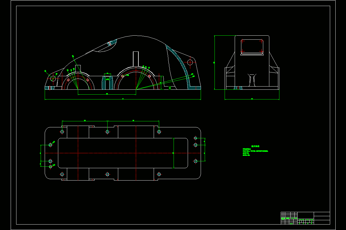 JJ3393-一级减速机上箱盖零件加工工艺规程设计