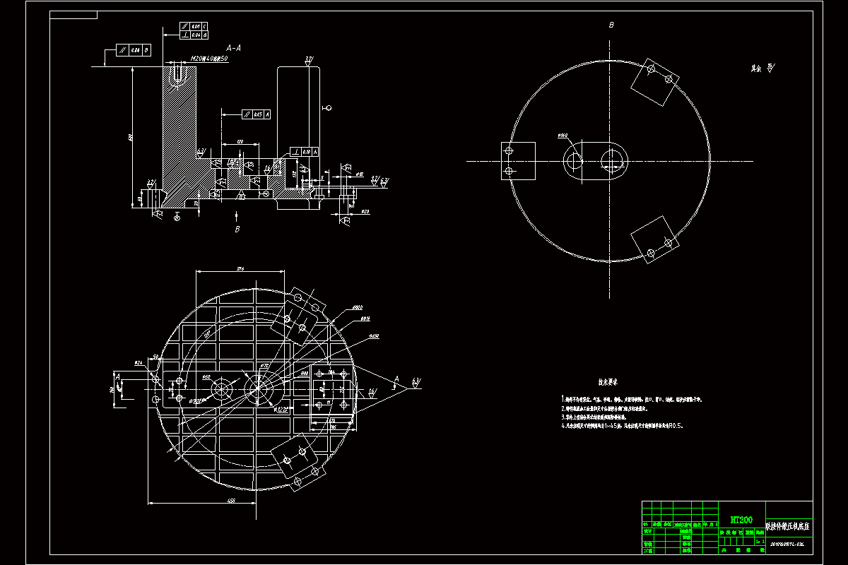 JJ3418-锻压机底座机加工工艺及夹具设计【2副】