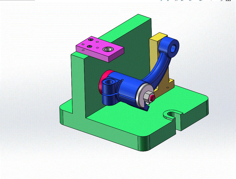 内涨套型夹具3D动画图片