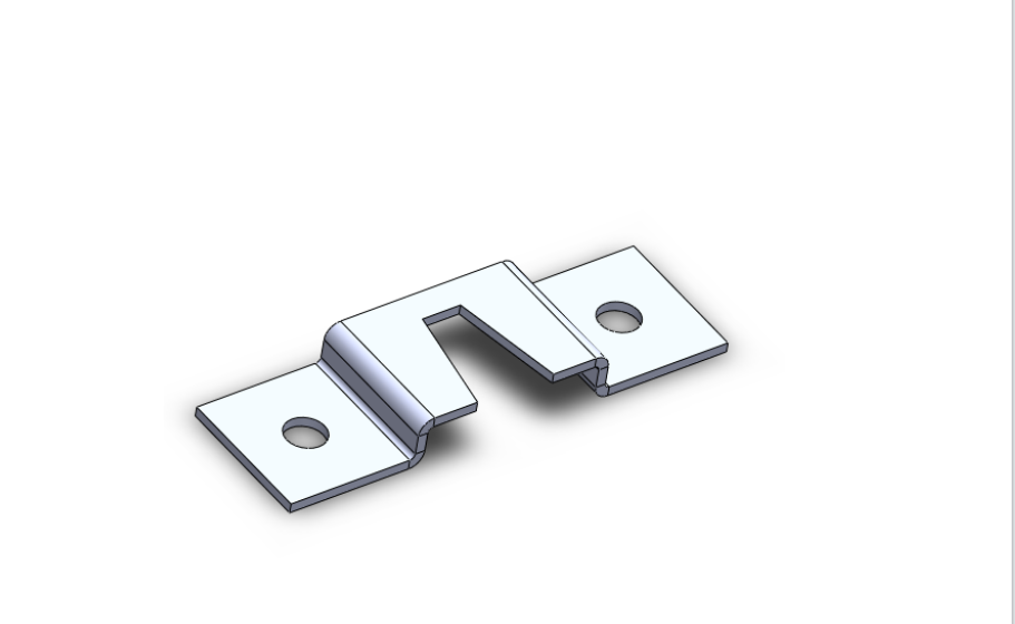 JJ4325-相框挂钩冲压模设计-2套模具