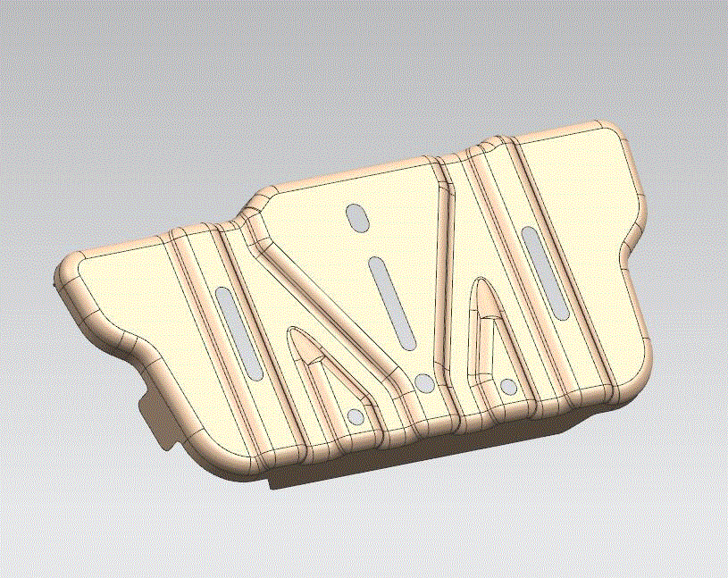 JJ5730-右后支柱上部加强板模具设计【含UG三维图】