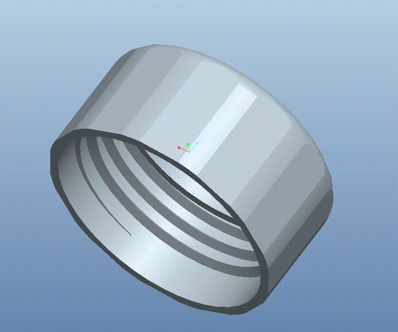JJ5416-水杯盖注塑模具设计-长60【含SW三维图】