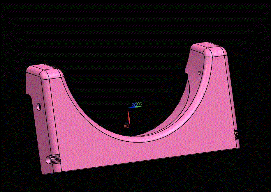 JJ5422-光纤网络构架联接模块注塑模具设计【含UG三维图】