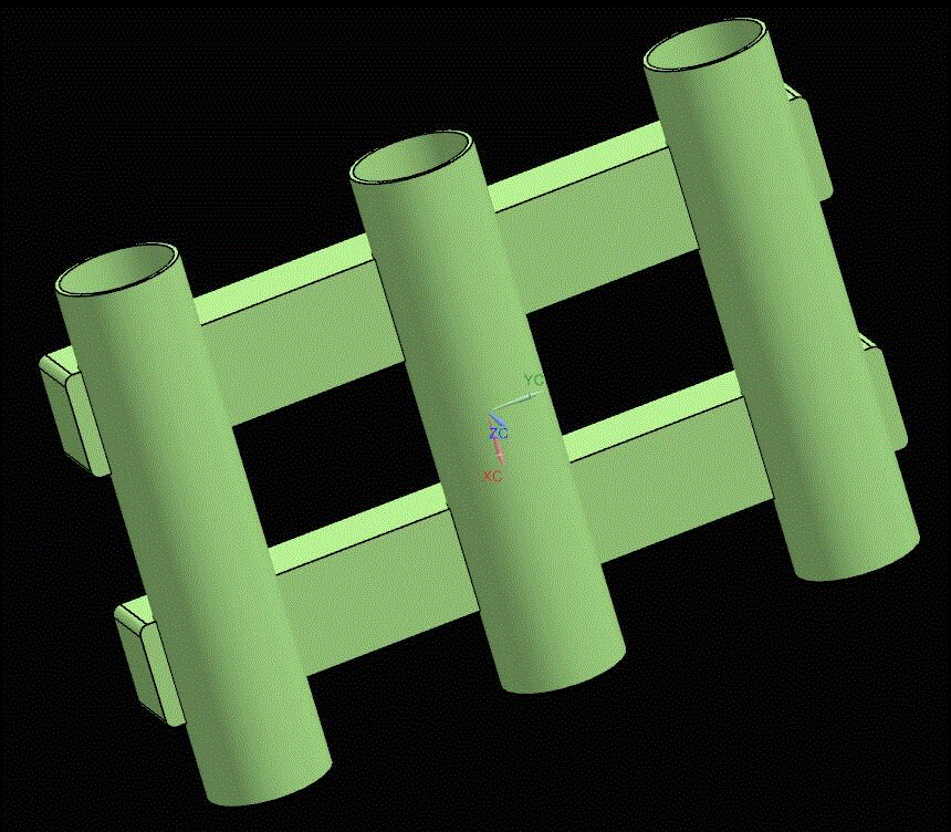 JJ5425-海钓鱼竿炮架台注射模设计【含UG三维图】