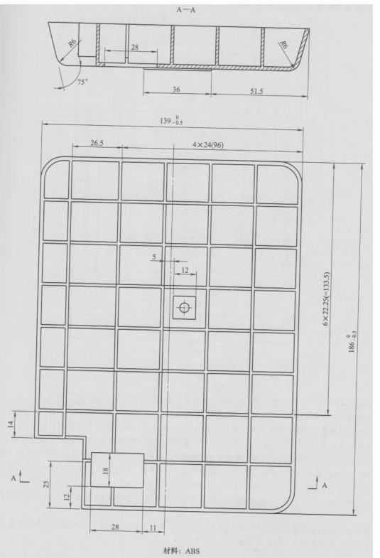 JJ5966-温控器垫块塑料模具设计