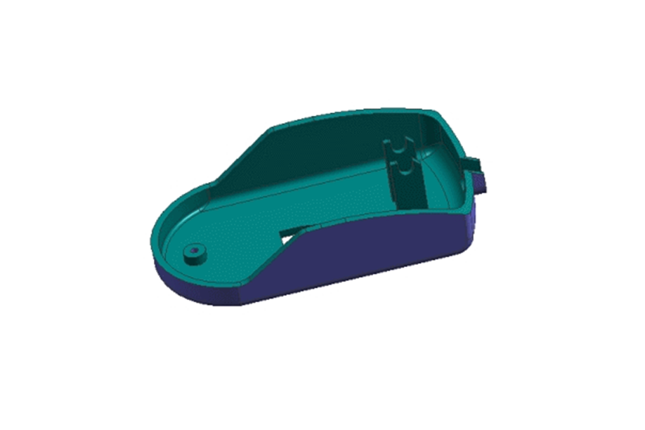 JJ5993-联想M20鼠标盖注塑模具设计【含UG三维图】