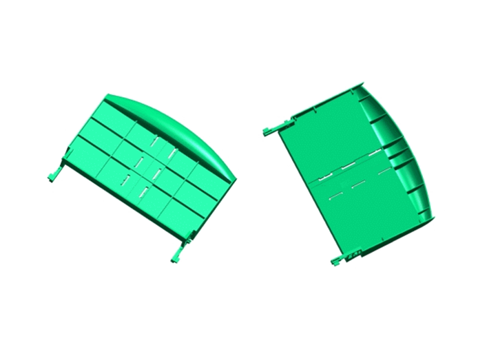 JJ5994-打印机出纸托盘注塑模具设计【含UG三维图】