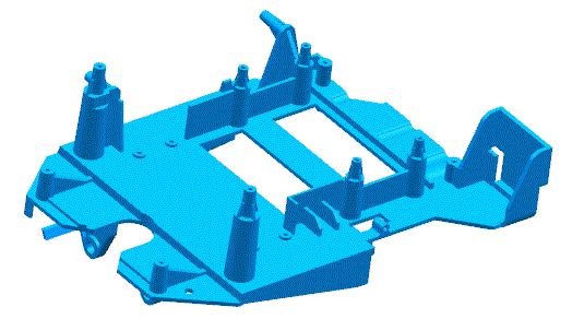 JJ6042-饮料机主支架注塑成型模具设计【含UG三维图】