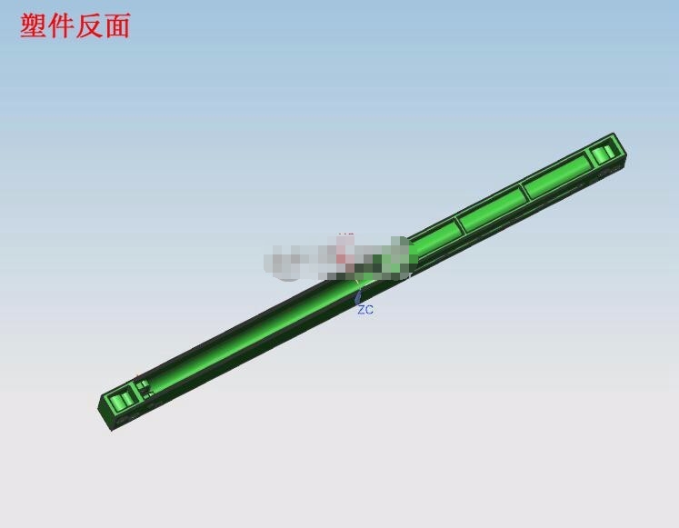 JJ6048-移门阻尼器塑料注塑模具设计【含UG三维图】