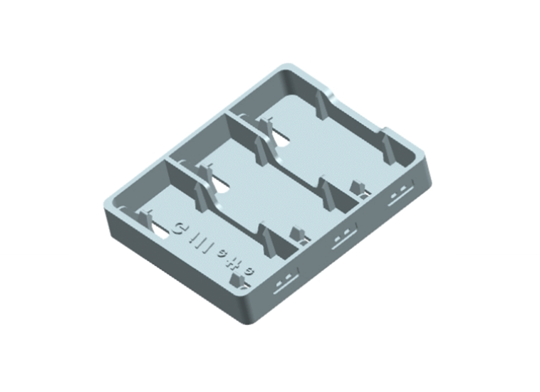 JJ6079-剃须刀架注塑模具设计【含UG三维图】
