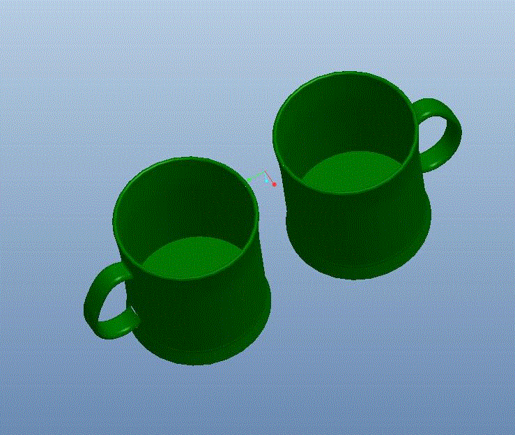 JJ6114-带把塑料水杯注塑成形与模具设计【含Proe三维图】