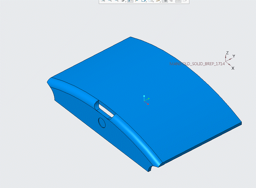 JJ6129-宝马Z4玩具汽车后盖模具设计【含Proe三维图】