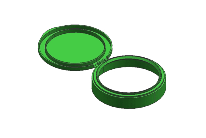 JJ6255-塑料盖子的注塑模设计【含UG三维图】