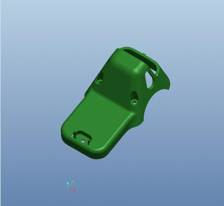 JJ5451-玩具车外壳注塑模具设计【含Proe三维图】