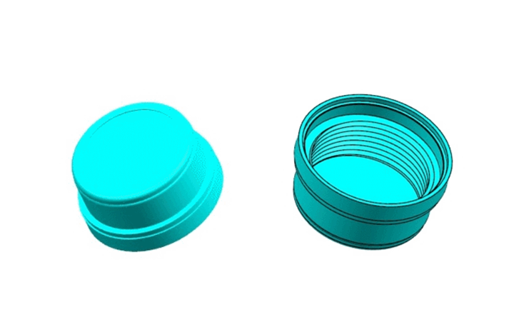 JJ6467-油瓶盖自动螺纹模具设计【含UG三维图】