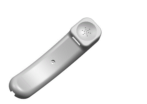 JJ6535-电话机听筒下盖注塑模具设计及型腔的数控编程【含UG三维图】