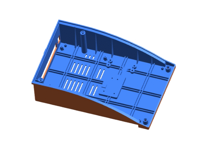 JJ6602-尿液分析仪底壳注射模设计【含UG三维图】