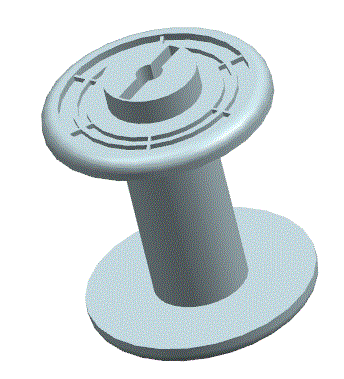 JJ6605-绕线轮注塑模具设计-长110【含UG三维图】