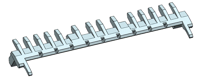 JJ6612-汽车配件BV透明下导向板注塑模具设计【含模流分析及UG三维图】
