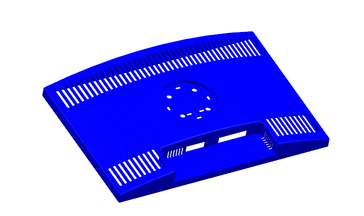 JJ6686-显示器后盖蒸汽加热方式的变模温注塑成型模具设计【含UG三维图】