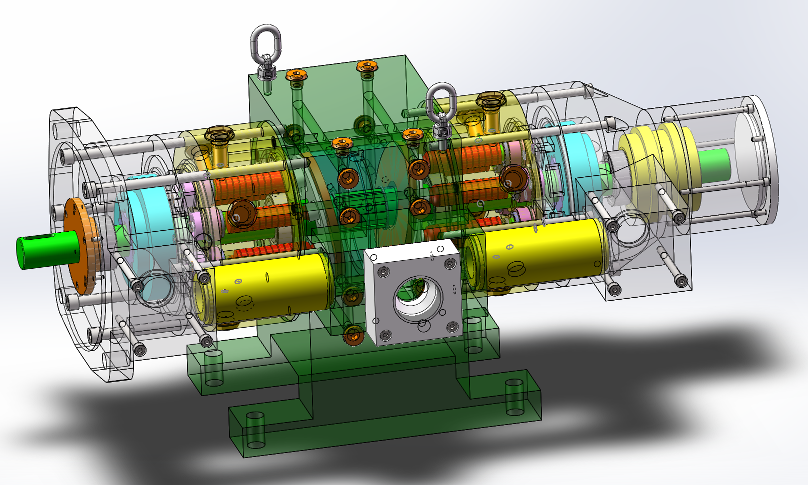 JJ9344-斜盘转动式液压柱塞泵设计【含SW三维图】