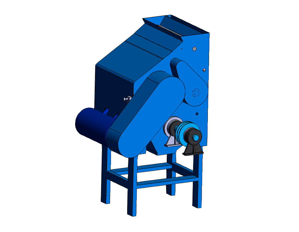 JJ9755-家用多功能磨粉机设计【含SW三维图】